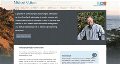 Desktop Screenshot of michaelcottam.com